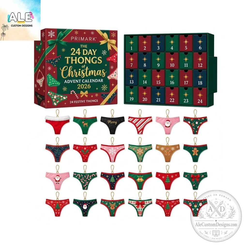 24 Day Thongs Of Christmas Advent Calendar