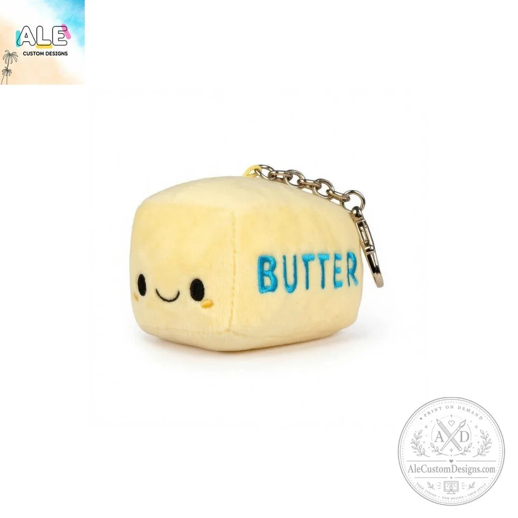 Squishable Butter Plush Keychain